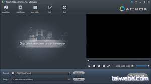 Acrok Video Converter Ultimate 8.1 Crack + Registration Code